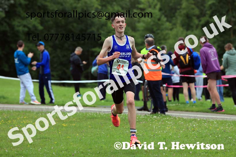 Sunderland Harriers 2 mile, 2024 Sunderland Harriers 5k, Silksworth, Sunderland.  Photo: David T. Hewitson/Sports for All Pics